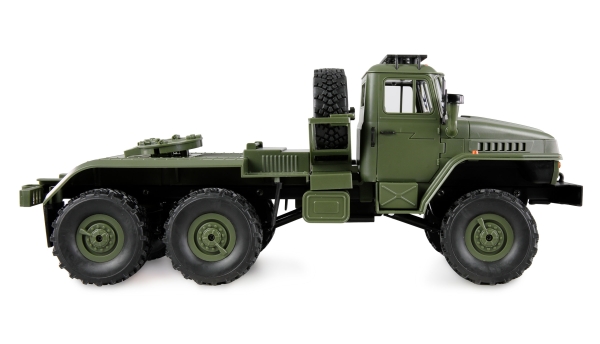 22671 URAL B36 MILITÄR LKW 6WD MIT TIEFLADER 1:16 RTR